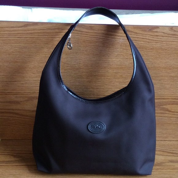 Longchamp Handbags - Longchamp Planetes Brown Hobo Handbag